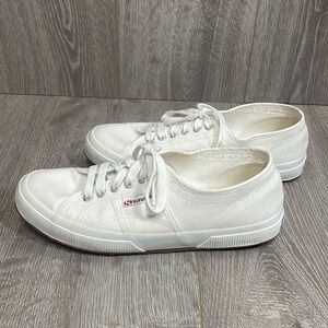 Superga 2750 Cotu Classic White Sneakers 41 (US 9.5)